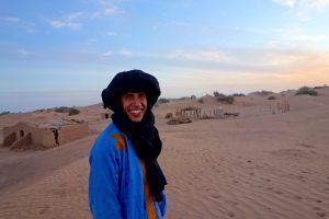 Tuareg in Sahara