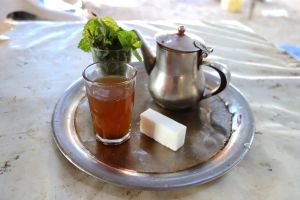Moroccan whiskey - Moroccan tea with mint or wormwood