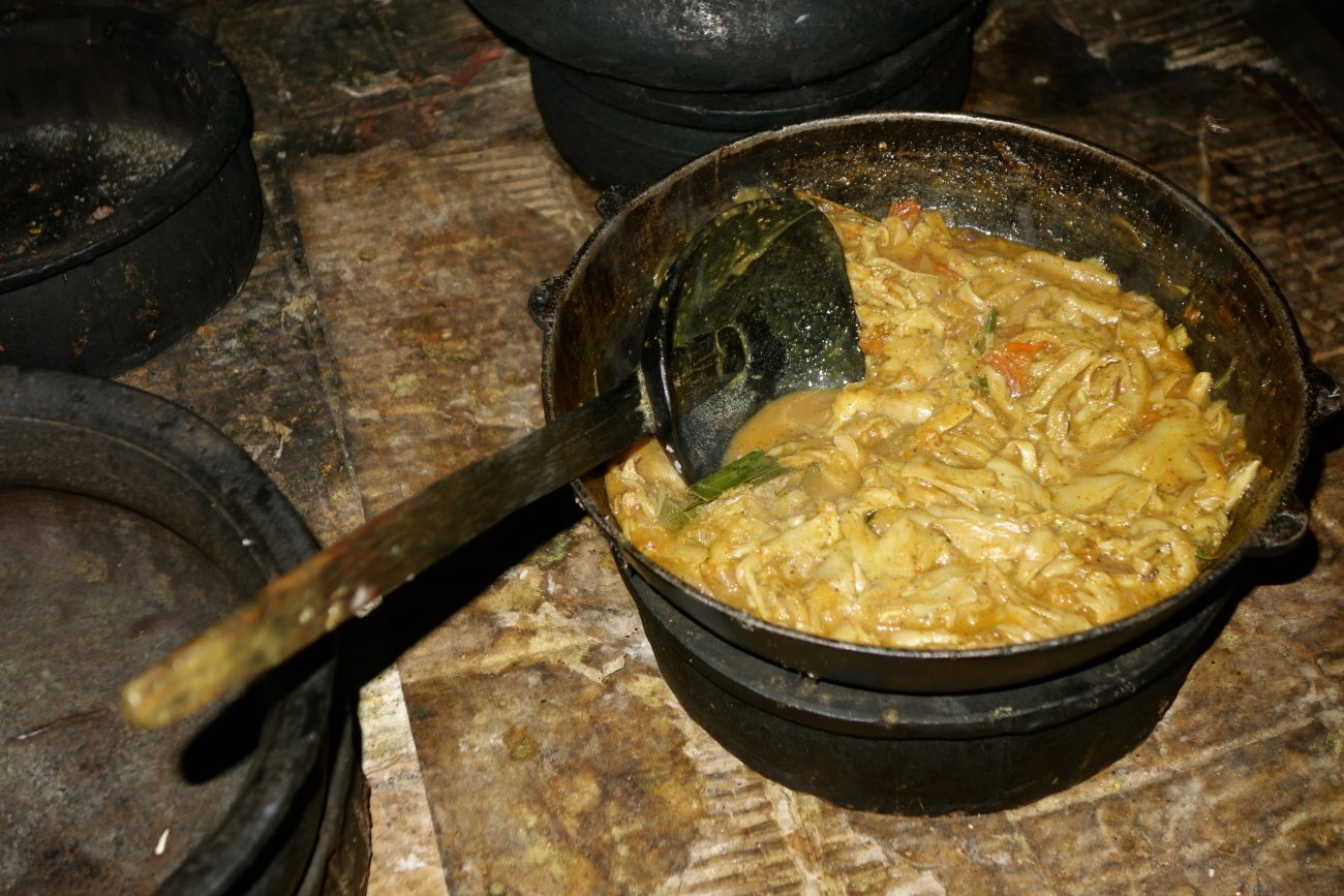 Oyster Mushroom Curry Sri Lanka Exotic Recipes Authentic World Food