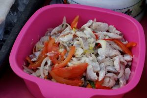 Hinava - Raw mackerel salad