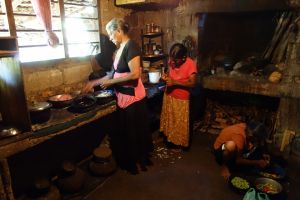 authentic kitchen in Sri Lanka
