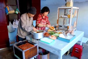 Banh mi, Vietnamese baguettes prepared on the street are the best