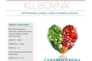 newsletter klubovny Happy Go Lucky