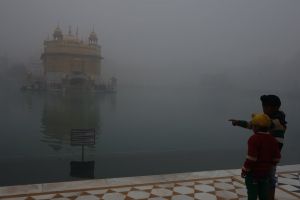 zlatý chrám v Amritsaru, Indie