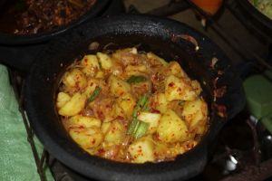 Potato sambal (salad)