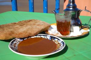 Amlou - pomazánka z mandlí a arganového oleje