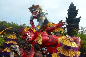 New Year celebrations in Bali, Indonesia - by Authentic World Food