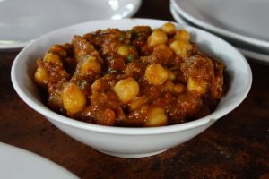 Channa masala - Cizrnová masala