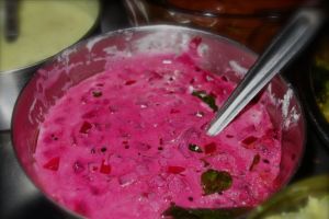 Beetroot pachadi