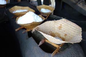Traditional family salt production on Bali, Indonesia - by Authentic World Food