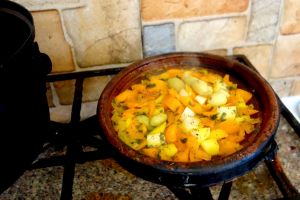 Vegetarian tagine berber style