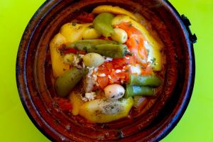 Chicken tajine