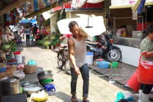 Ice business in Saigon, Vietnam - by Authentic World Food