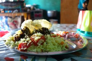 Beef biryani