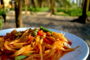 Som Tum - Green papaya salad