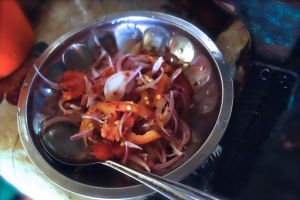 Onion sambal (salad)