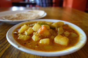 Aloo masala - Kari z brambor