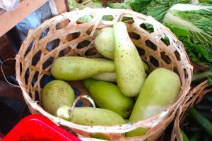 Vegetable sold at traditional Indonesian market - Lombok island, Indonesia - by Authentic World Food